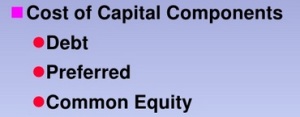 Cost of capital components